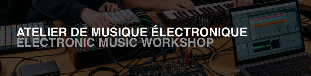 Atelier de musique électronique
